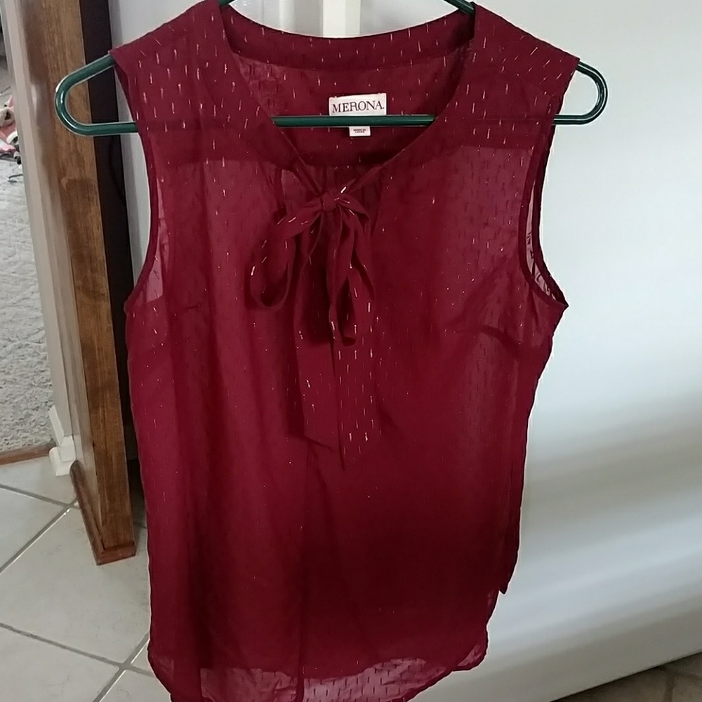 Merona sleeveless blouse
